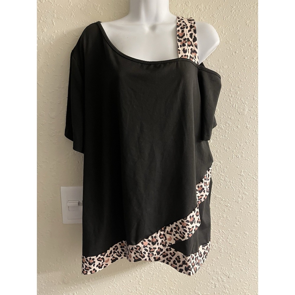 New 4 XL SHEIN curve open shoulder top #679*9
